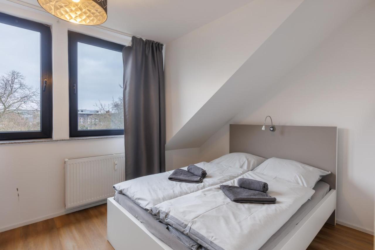 Glueck Auf Appartements Kammerstr. ドゥイスブルグ エクステリア 写真